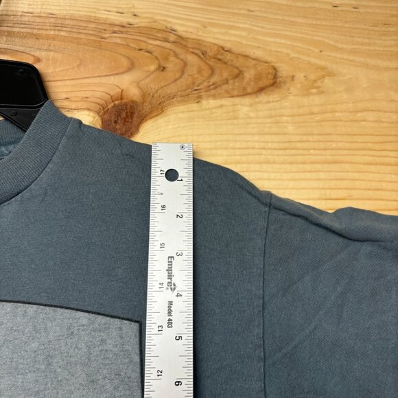 Vintage Kermit The Frog Shirt XL Blue Kermit Clein Calvin Clein Changes Tag 90s - Picture 9 of 13